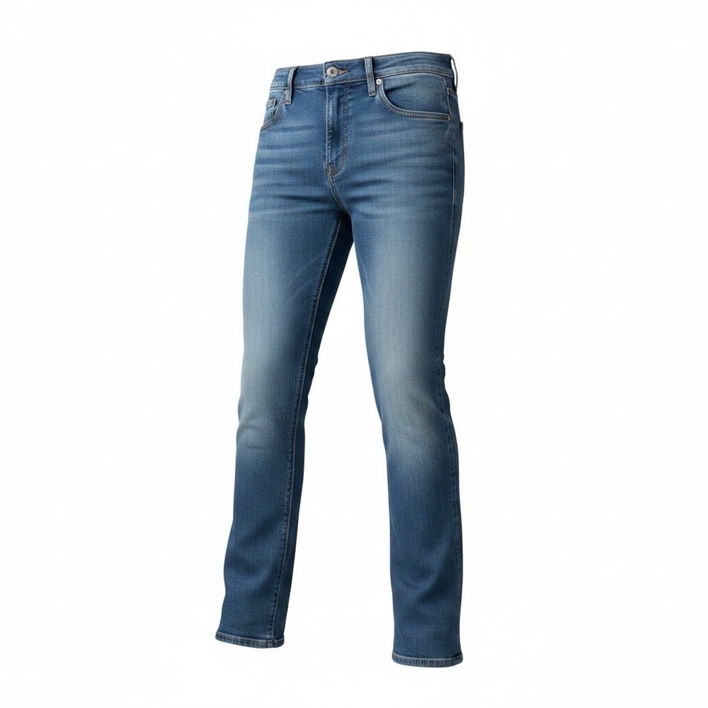 34 Heritage Charisma Jeans Mens 34x30 Blue Mid-Rise Straight Leg Denim
